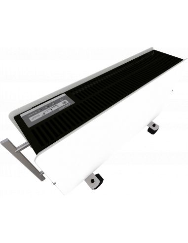 Radiateur d'appoint OPTIMUS 1600W BLANC QUARTZ 50X25CM VALDEROMA BQ1600O