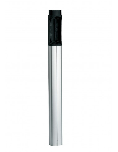 Rallonge colonnette en PVC argent RAL 9006 H 500mm CAME 001DIR-CGP
