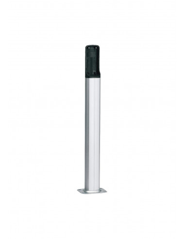 Colonnette en aluminium anodisé naturel H 500mm CAME 001DIR-L