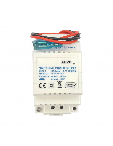 Alimentation modulaire secourue 12VCC 2A CAME 001FR0097