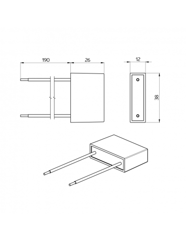 FILTRE ANTI-ARC RC 108800 LUXOMAT 10880