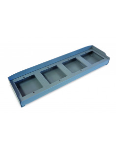 Boîtier à fixer avec visière pour 1 module x 4 CAME 60020450