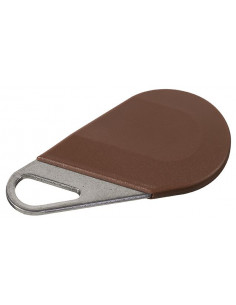 Badge HEXACT type porte clé Marron AIPHONE HECV2M 150012