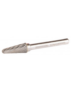 FRAISE LIME 10X25MM Q6 METAL/INOX CONIQUE ARRONDI MAKITA B-52819