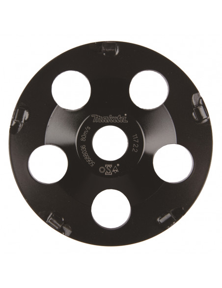 PLATEAU DIAMANT 125 MM REVETEMENT COLLE PEINTURE MAKITA B-53160