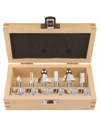 COFFRET 6 FRAISES MAKITA D-53540