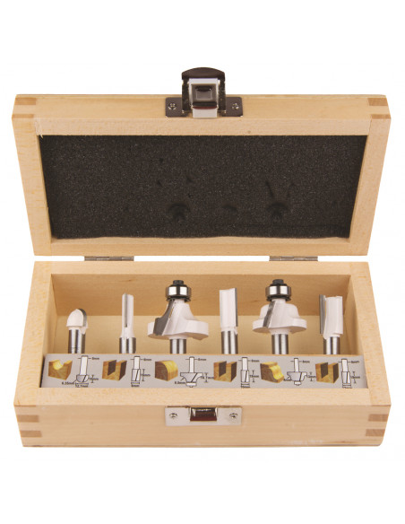 COFFRET 6 FRAISES MAKITA D-53540