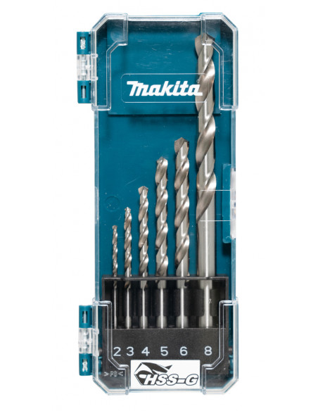 COFFRET FORETS METAL HSS-G (6 PCS) MAKITA D-75742