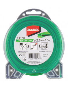 FIL NYLON TREFLE TORSADE 2-15M MAKITA E-01769