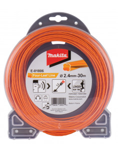 FIL NYLON TREFLE TORSADE 2.4-30M MAKITA E-01806