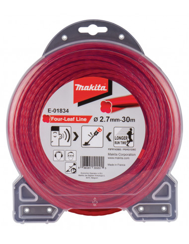 FIL NYLON TREFLE TORSADE 2.7-30M MAKITA E-01834