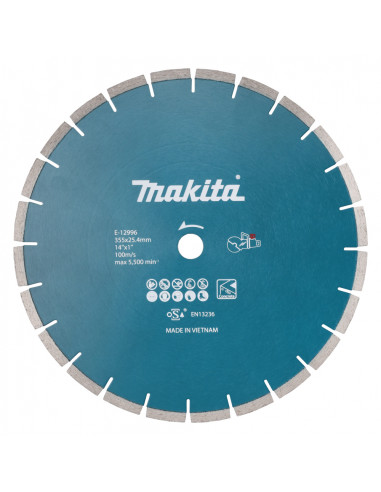 DISQ DIAM 355MM SPECIAL BATTERIE MAKITA E-12996