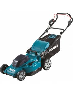 TONDEUSE 48CM MAK 2x18V BL1850Bx2 DC18S MAKITA DLM481CT2