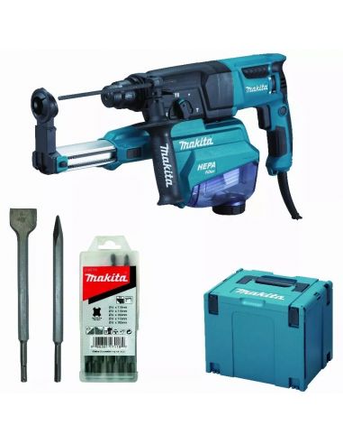 PERFO BURINEUR 800W 26mm MAKPACK, KIT ACC MAKITA HR2652JX14