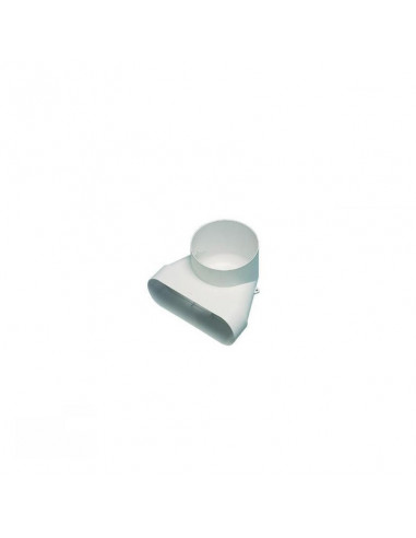 Coude Minigaine blanc mixte vertical équivalent D125 (60x200) ALDES 11023975