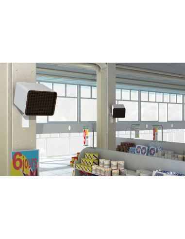 Airpuls aérotherme électronique 2 allures 6kW/4kW MULLER INTUITIV M101122