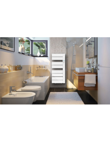 Balica sèche-serviettes statique 500W blanc MULLER INTUITIV M109211