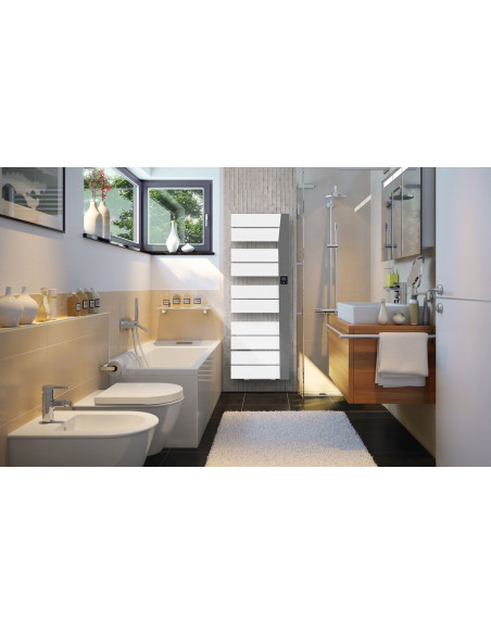 Balica sèche-serviettes avec soufflerie 1650W blanc MULLER INTUITIV M109216
