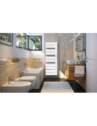 Balica sèche-serviettes avec soufflerie 1650W blanc MULLER INTUITIV M109216