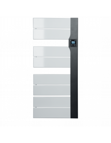 Balica sèche-serviettes statique 500W blanc et anthracite MULLER INTUITIV M109221