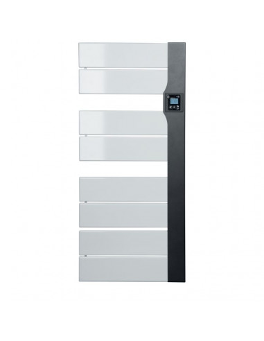 Balica sèche-serviettes statique 650W blanc et anthracite MULLER INTUITIV M109222