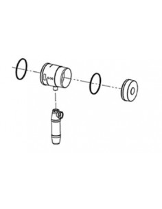Récupérateur de condensat plus syphon plus bouchon pour collecteur CHAFFOTEAUX 3590463