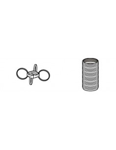 Flexible condensation 5m diam. 80 CHAFFOTEAUX 3678405