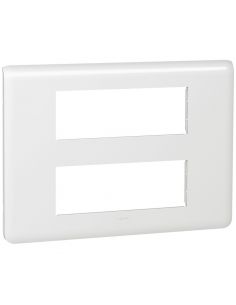 Plaque Mosaic 2x6 modules blanc LEGRAND 078836