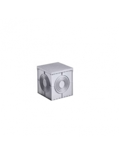 COUVERCLE FERMÉ GRIS 300X300 GEWISS...