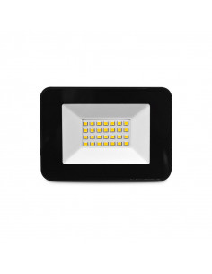 LUMOS SLIM II PROJECTEUR 20W 4000K PLAT NOIR IP65 MIIDEX VISION-EL 100064 2