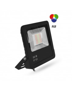 ARCHEO SLIM RGB II PROJECT 50W NOIR IP65 TELECOMMANDE IRMIIDEX VISION-EL100186