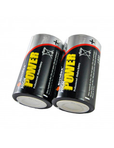 PILES LR20 PACK X2 SUPER ALCALINES SUNDEX 6-12 (X6) MIIDEX VISION-EL 4103