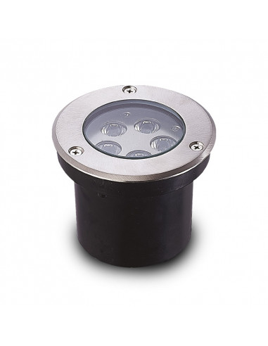 ETNA SPOT ENCASTRABLE DIAM 108MM 5W 4000K IP67 INOX 316L MIIDEX VISION-EL 677924