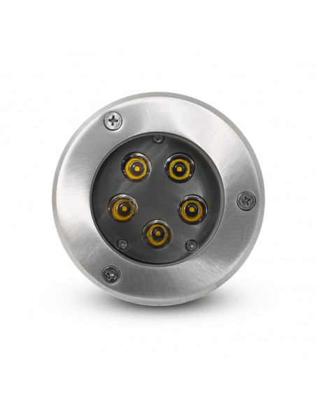 ETNA SPOT ENCASTRABLE DIAM 108MM 5W 4000K IP67 INOX 316L MIIDEX VISION-EL 677924