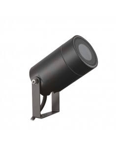 LYS PROJECTEUR PIQUET 12V 1 X GU5.3 NOIR IP65 SLIM MIIDEX VISION-EL 702830 2