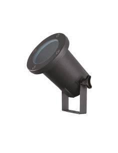 Projecteur Piquet Tulipe (sans ampoule) 12V GU5.3 Noir IP65 MIIDEX VISION-EL 70285 2
