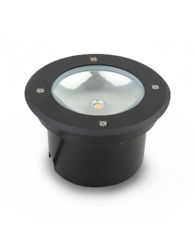 ETNA VINTAGE SPOT LED ENCASTRABLE SOL 3W 4000K IP67 ROND ANT INOX 316L MIIDEX VISION-EL 707200