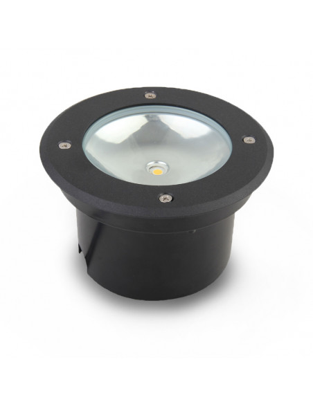 ETNA VINTAGE SPOT LED ENCASTRABLE SOL 3W 4000K IP67 ROND ANT INOX 316L MIIDEX VISION-EL 707200