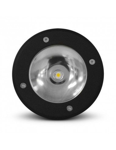 ETNA VINTAGE SPOT LED ENCASTRABLE SOL 3W 4000K IP67 ROND ANT INOX 316L MIIDEX VISION-EL 707200