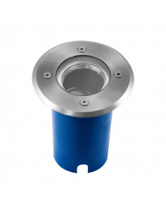 FUJI SPOT ENCASTRABLE SOL GU10/GU5.3 IP67 ROND INOX 316L MIIDEX VISION-EL 707300