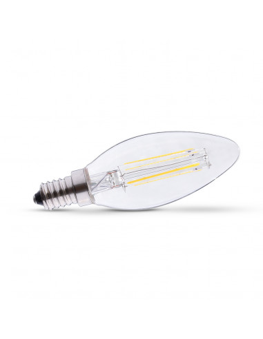 LED FIL COB FLAMME E14 4W 4000K CLR BOITE MIIDEX VISION-EL 7129