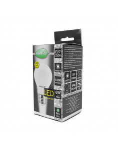 LED FIL COB BULB E27 8W 4000K DEPOLI BOITE MIIDEX VISION-EL 71452 2