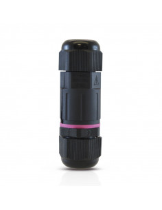 Connecteur Étanche IP68 250V Noir 3 Fils MIIDEX VISION-EL 7210