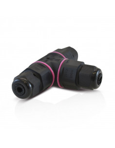 CONNECT ETANCHE FORME T IP68 250V NOIR 3 FILS MIIDEX VISION-EL 7211 2