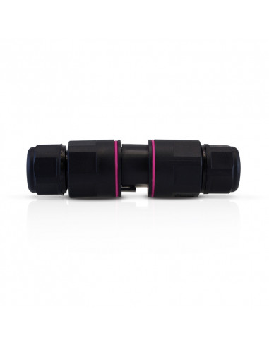 CONNECT ETANCHE IP68 250V NOIR 3 FILS AUTOMATIQUE ENFICHABLE M/F MIIDEX VISION-EL 7213