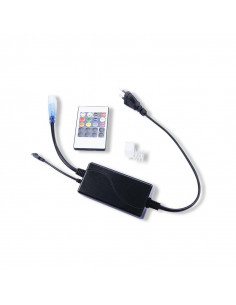 ALIM RGB + CONTROL + TEL + EMB FIN + CONNECT M/M NEONFLEX 22 X 11MM MIIDEX VISION-EL 749825