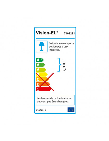 BOBINE LED 5050 3M 8W/M IP65 4000K+ ALIM MIIDEX VISION-EL 7498281