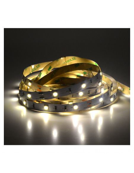 BANDEAU BLC 4000K 5M  30LED ET 7,2W/M IP20 24V MIIDEX VISION-EL 75155