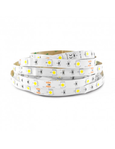 BANDEAU BLC 4000K 5M  30LED ET 7,2W/M IP20 24V MIIDEX VISION-EL 75155