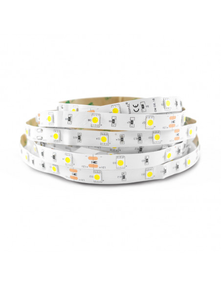 BANDEAU BLC 4000K 5M  30LED ET 7,2W/M IP20 24V MIIDEX VISION-EL 75155